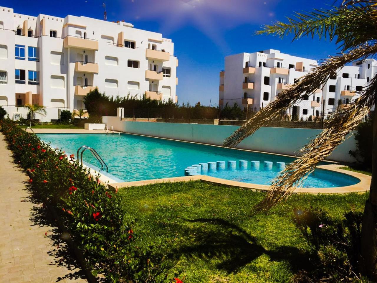 Nouveau, Residence Cap Spartel Avec Une Vue Sur Mer Tánger Exterior foto